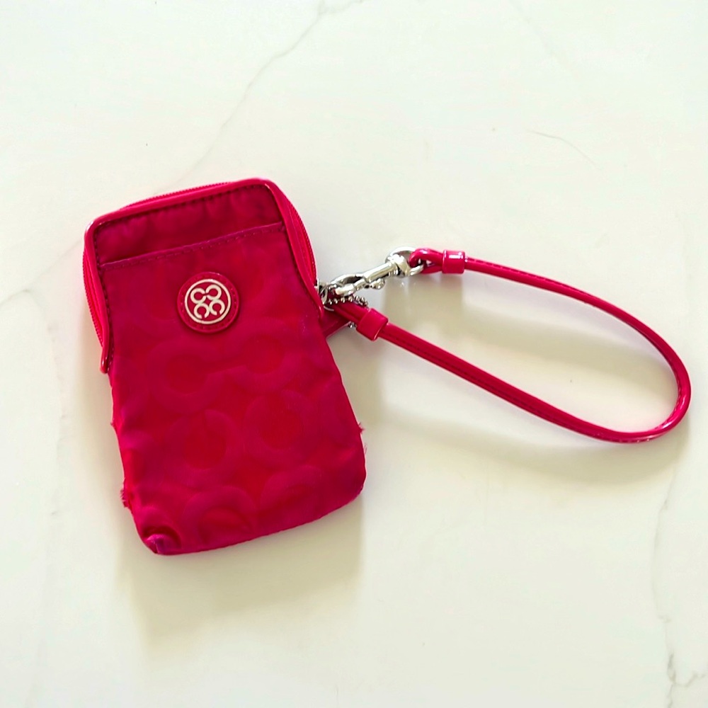 Small coach wallet. Card purse